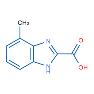 4-甲基-1h-苯并咪唑-2-甲酸   cas: 673487-32-6